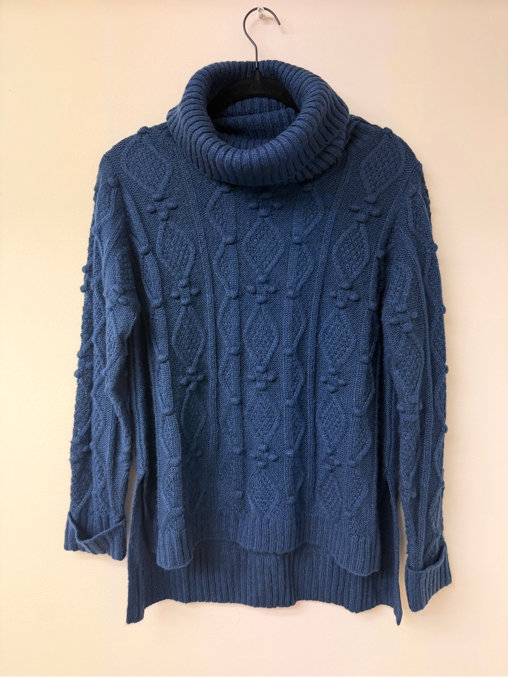 NWT Gretchen Scott, Knot Enough Sweater Deep blue — a trendy color this season.S